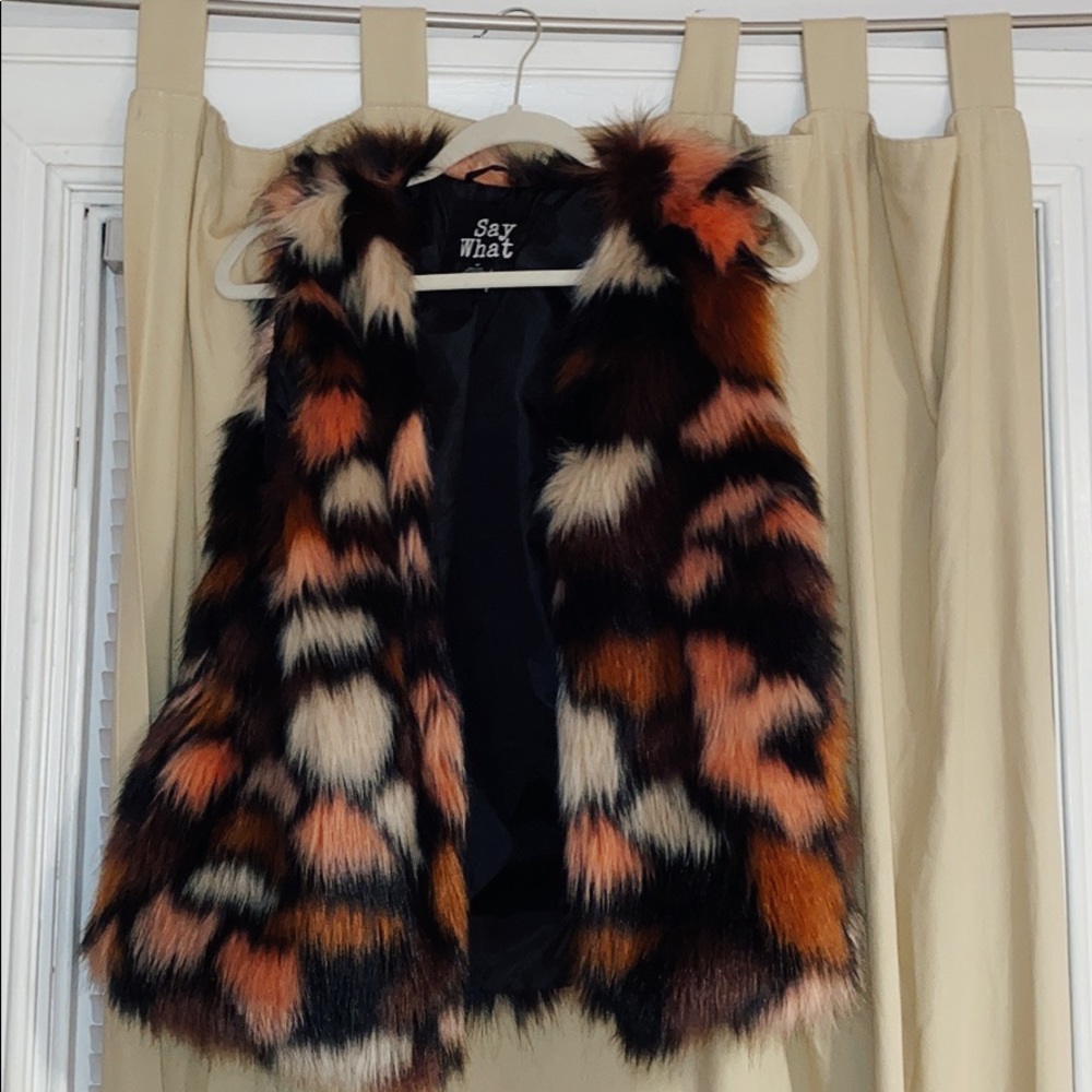 Faux Fur Vest